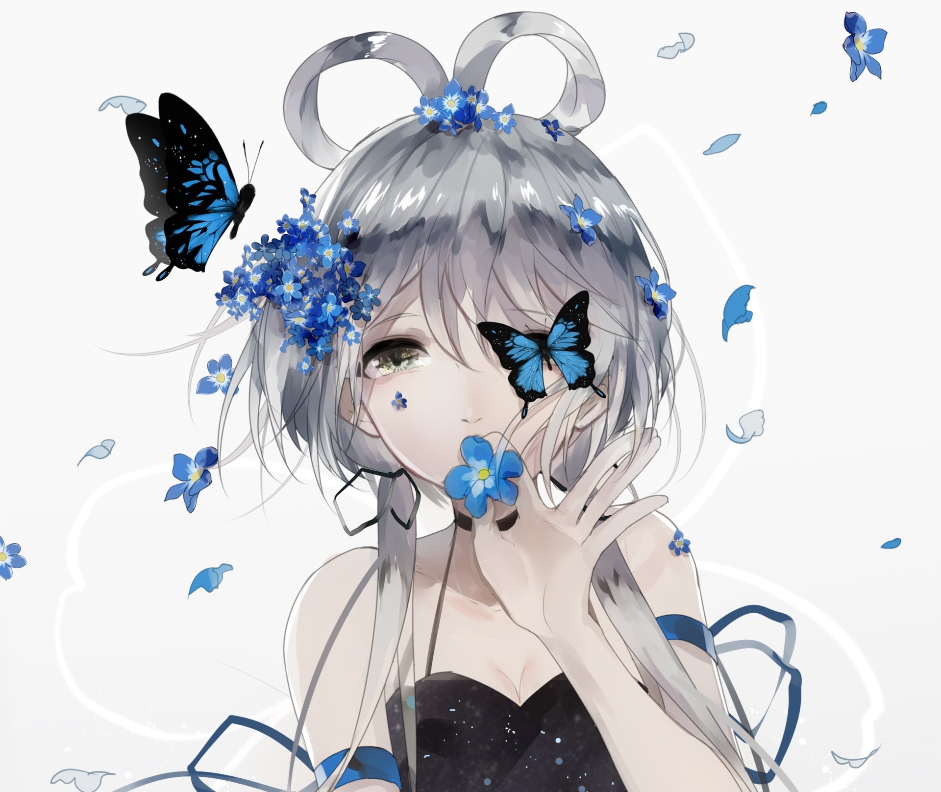 Download Luo Tianyi Anime Vocaloid HD Wallpaper by 唯Tu