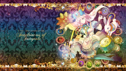 White Rabbit (Alice in Wonderland) Alice (Alice in Wonderland) Anime Alice In Wonderland HD Desktop Wallpaper | Background Image