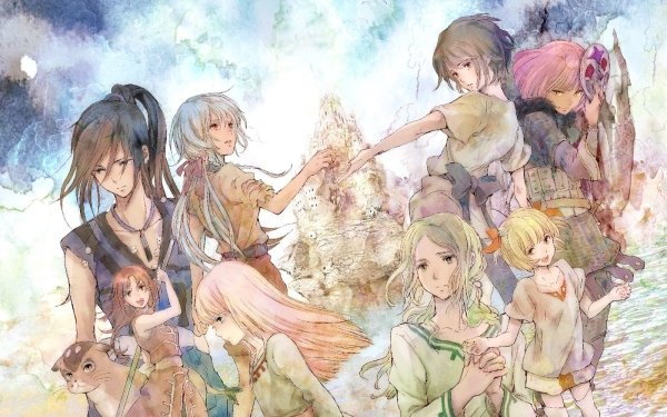 Anime Children of The Whales Chakuro Ouni Lykos Liontari Sami Suou Neri Aíma Ginshu Hammy HD Wallpaper | Background Image