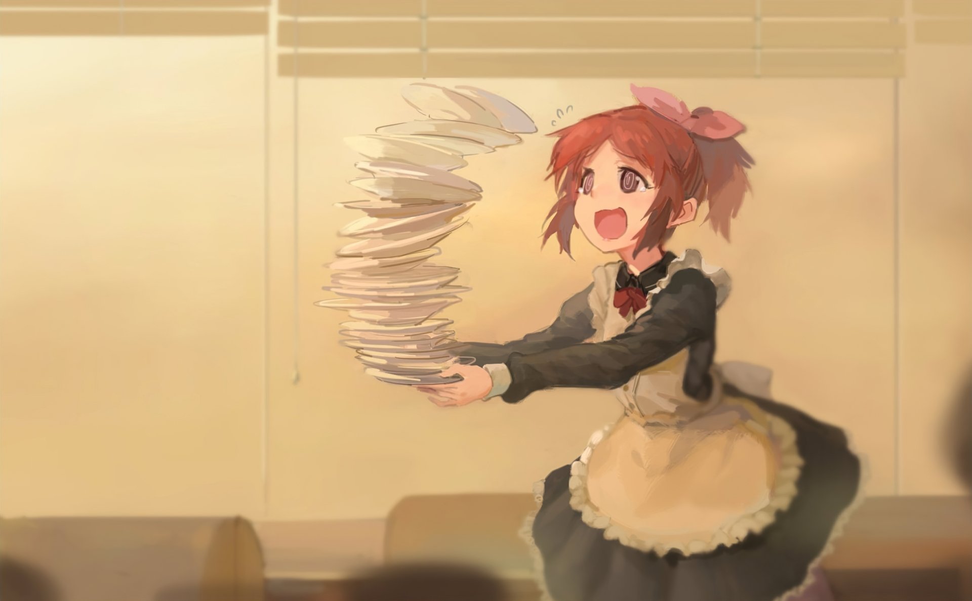 Download Nana Abe Anime The IDOLM@STER Cinderella Girls HD Wallpaper by 塩田