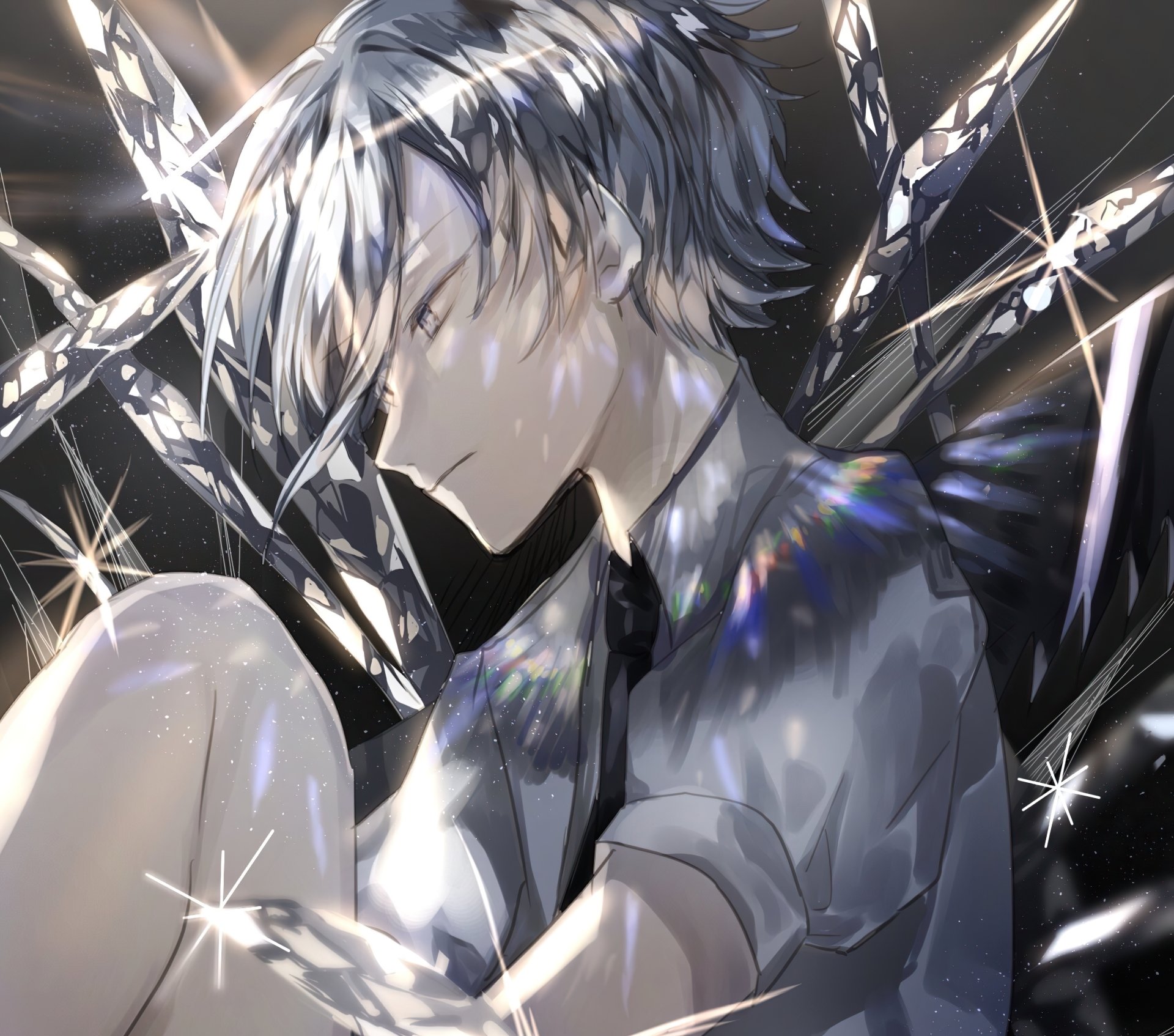 Download Antarcticite (Land Of The Lustrous) Anime Land Of The Lustrous HD Wallpaper by ツグトク