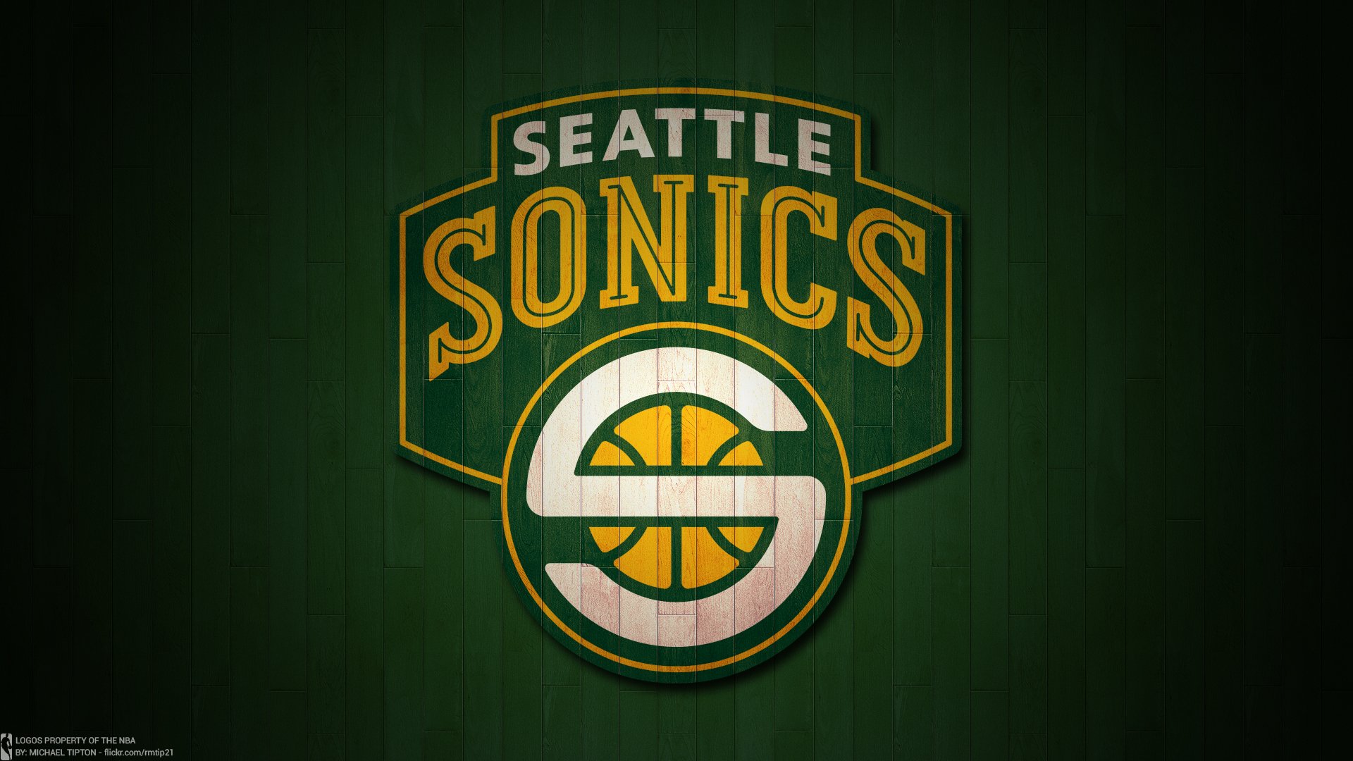 HD wallpaper: Basketball, Seattle Supersonics