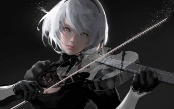 40 4k Ultra Hd Nier Automata Wallpapers Background Images Wallpaper Abyss