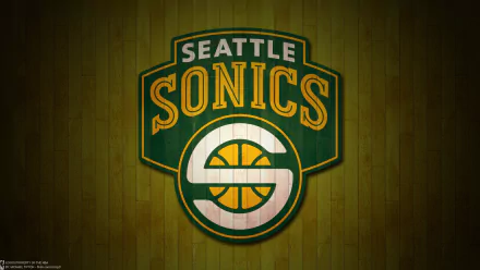  Seattle Supersonics Basketball team by Michael Tipton