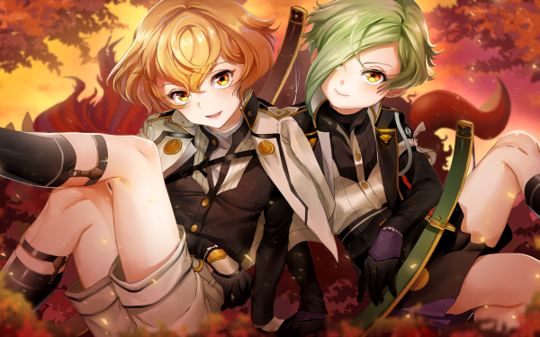 Anime Touken Ranbu Higekiri Hizamaru HD Wallpaper | Background Image