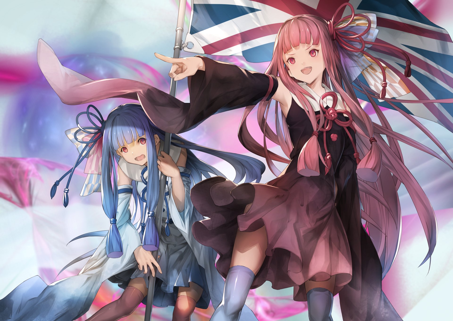 Download Kotonoha Aoi Kotonoha Akane Anime Vocaloid HD Wallpaper by MIYA*KI