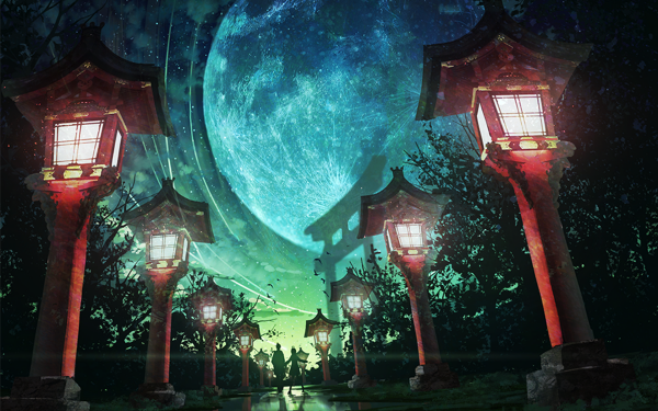Anime Original Oriental Planet HD Wallpaper | Background Image