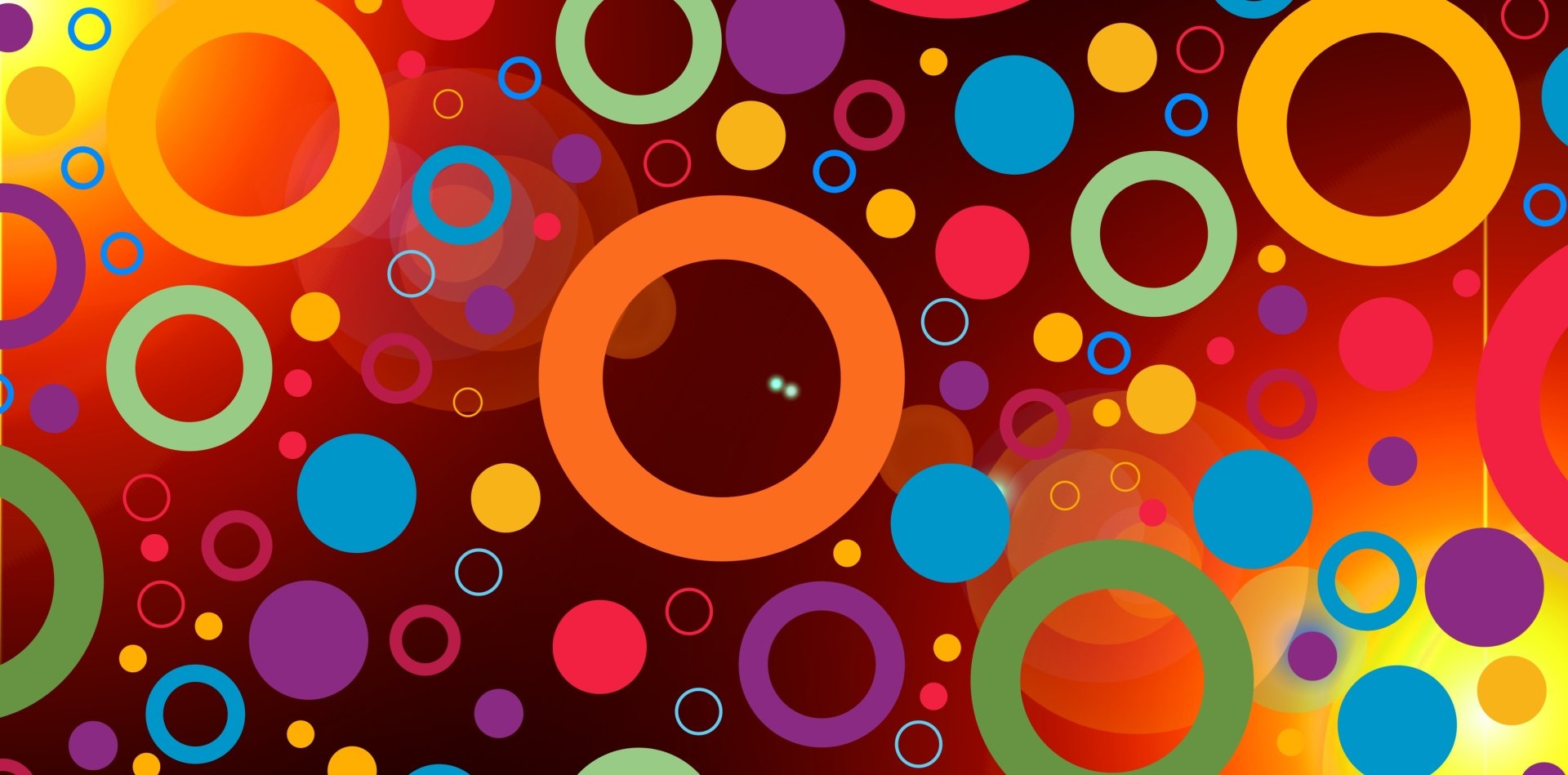 Abstract Circle HD Wallpaper