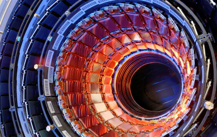 man made large hadron collider HD Desktop Wallpaper | Background Image