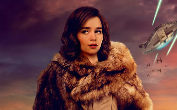 Emilia Clarke Qi'ra (Star Wars) movie Solo: A Star Wars Story HD Desktop Wallpaper | Background Image