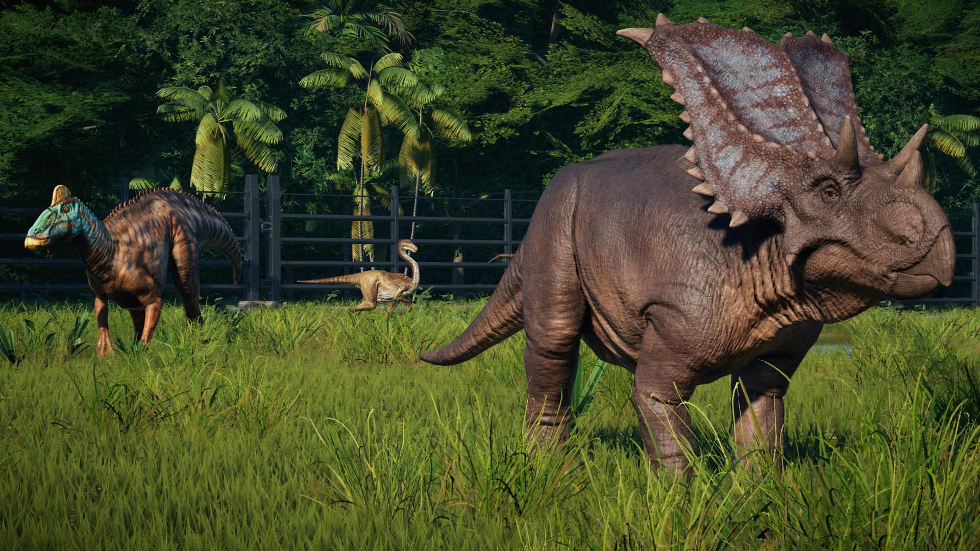 Jurassic World Evolution 2 - Triceratops Gameplay (PS5 UHD) [4K60FPS] 