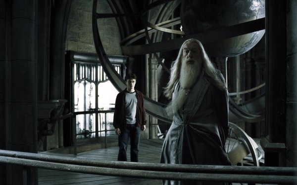 Movie Harry Potter and the Half-Blood Prince Harry Potter Albus Dumbledore HD Wallpaper | Background Image