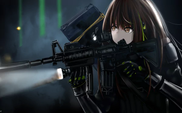 M4A1 (Girls Frontline) video game Girls Frontline HD Desktop Wallpaper | Background Image