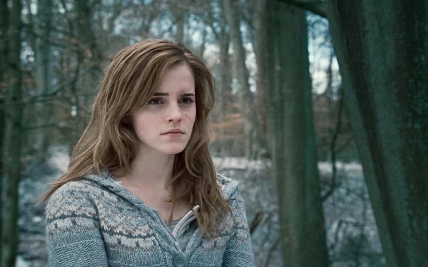 Emma Watson Hermione Granger movie Harry Potter and the Deathly Hallows: Part 1 HD Desktop Wallpaper | Background Image