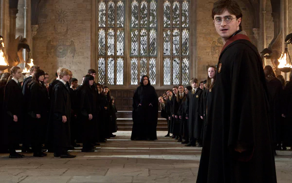 Harry Potter Severus Snape movie Harry Potter and the Deathly Hallows: Part 2 HD Desktop Wallpaper | Background Image