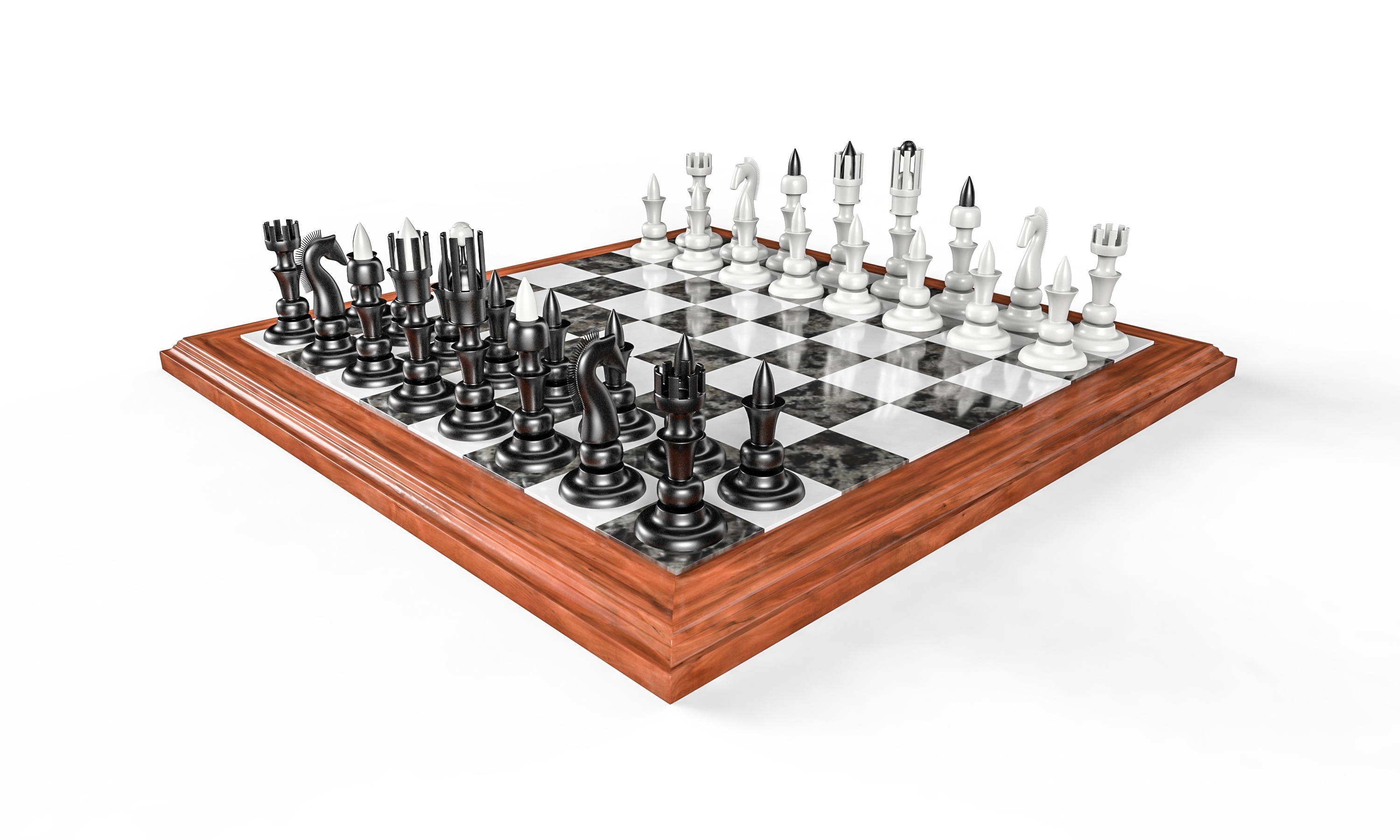 Chess board by Arek Socha