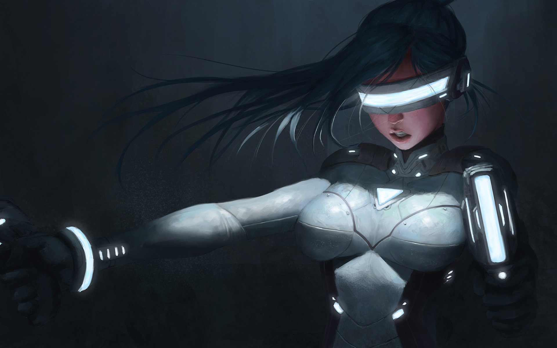 Download Sci Fi Woman HD Wallpaper by SyarPage