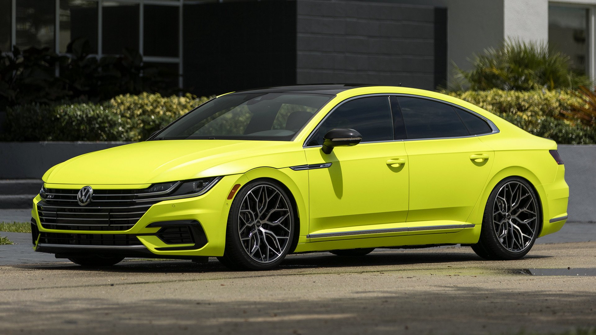 Download Car Yellow Car Fastback Compact Car Vehicle Volkswagen Arteon ...