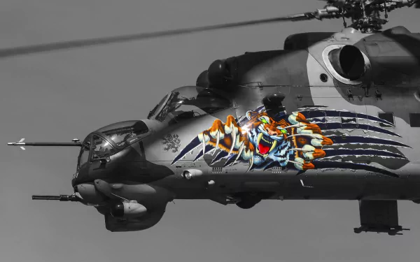 aircraft attack helicopter helicopter military Mil Mi-35 HD Desktop Wallpaper | Background Image