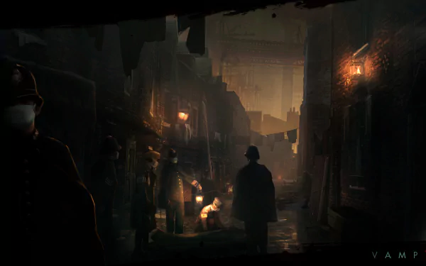 video game Vampyr HD Desktop Wallpaper | Background Image