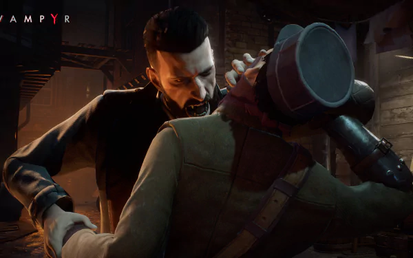 video game Vampyr HD Desktop Wallpaper | Background Image