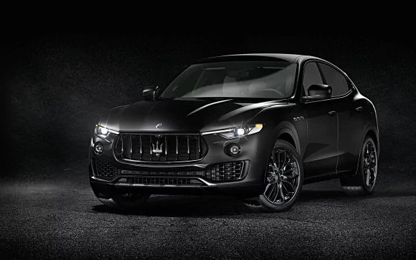 SUV black car car Maserati vehicle Maserati Levante HD Desktop Wallpaper | Background Image