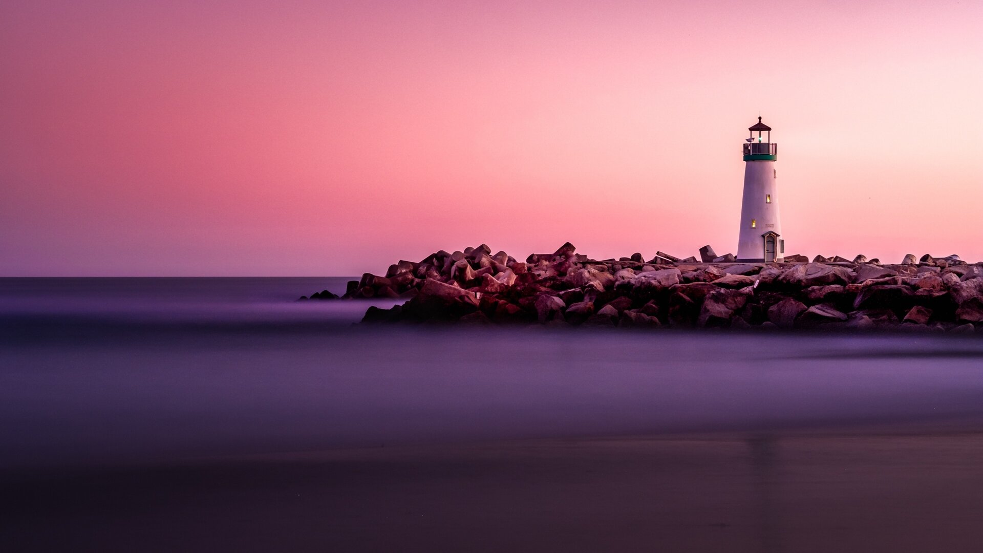 Download Man Made Lighthouse HD Wallpaper