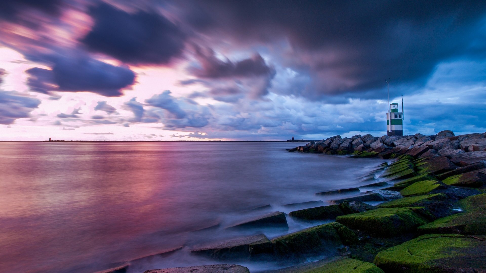 4K Coastal Beacon — Man-Made Lighthouse Wallpaper | 3840x2160 ...