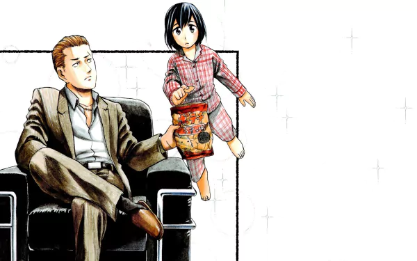 Hina (Hinamatsuri) Yoshifumi Nitta Anime Hinamatsuri HD Desktop Wallpaper | Background Image