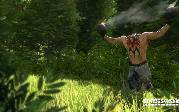video game Serious Sam 4 HD Desktop Wallpaper | Background Image