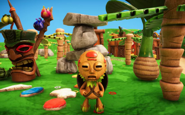 video game PixelJunk Monsters 2 HD Desktop Wallpaper | Background Image