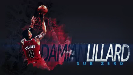 NBA basketball Damian Lillard Sports HD Desktop Wallpaper | Background Image