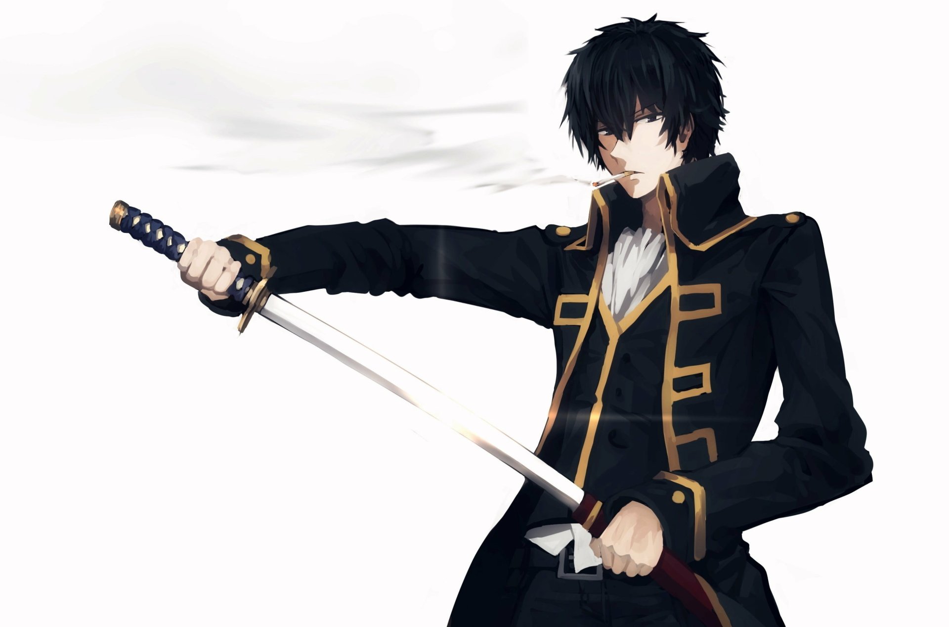 Download Toushirou Hijikata Anime Gintama HD Wallpaper