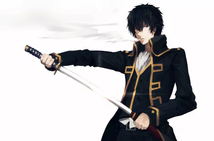 Toushirou Hijikata Anime Gintama HD Desktop Wallpaper | Background Image
