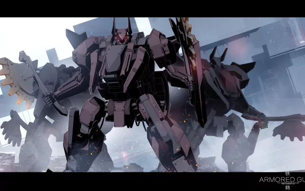 Anime Armored Gull HD Desktop Wallpaper | Background Image