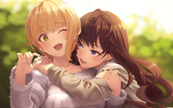 Frederica Miyamoto Shiki Ichinose Anime The iDOLM@STER Cinderella Girls HD Desktop Wallpaper | Background Image