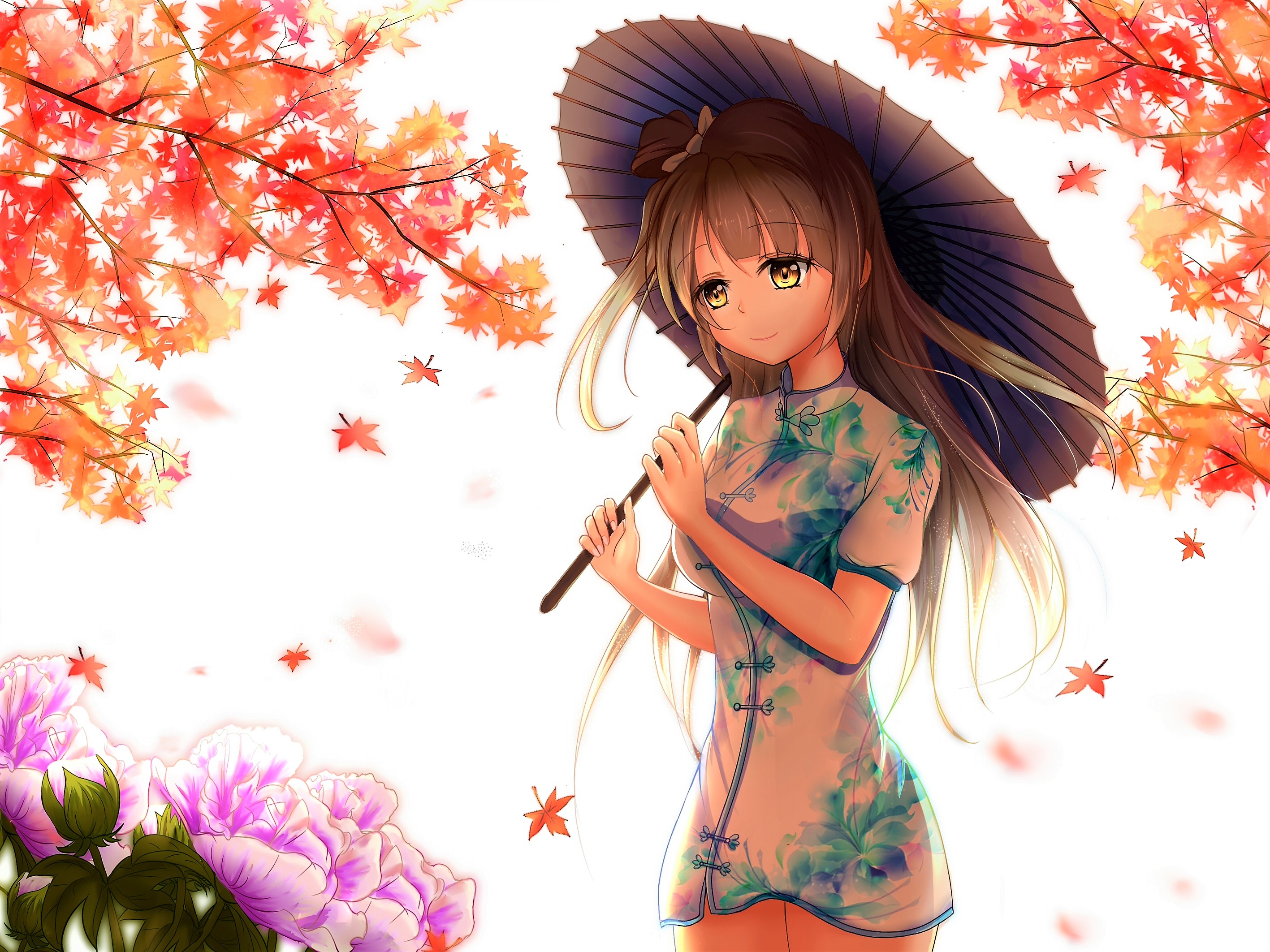 Autumn Anime Girl