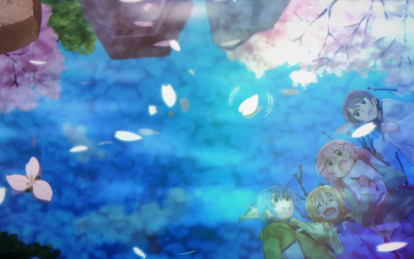 Ruki Irokawa Tsubasa Katsuki Koyume Koizuka Kaoruko Moeta Anime Comic Girls HD Desktop Wallpaper | Background Image