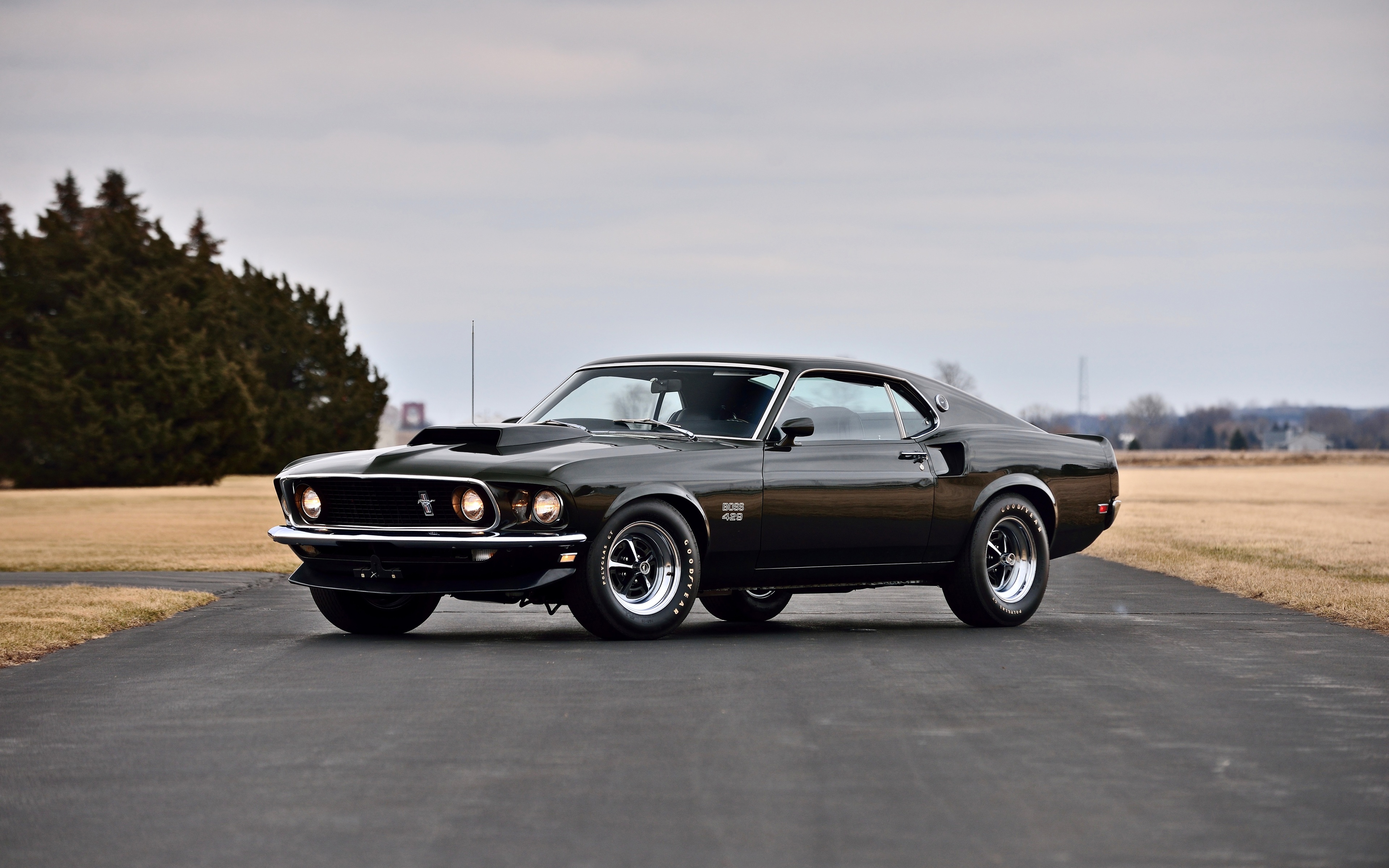 1969 Ford Mustang Boss 429 Wallpaper