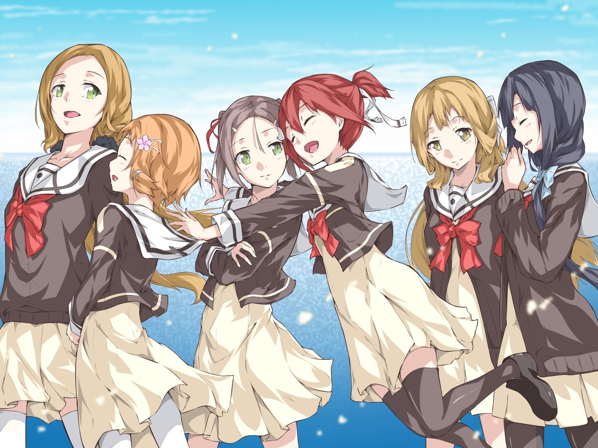 Download Yuki Yuna Togo Mimori Nogi Sonoko Miyoshi Karin Inubouzaki Itsuki Inubouzaki Fu Anime Yuki Yuna Is A Hero HD Wallpaper by サクリア