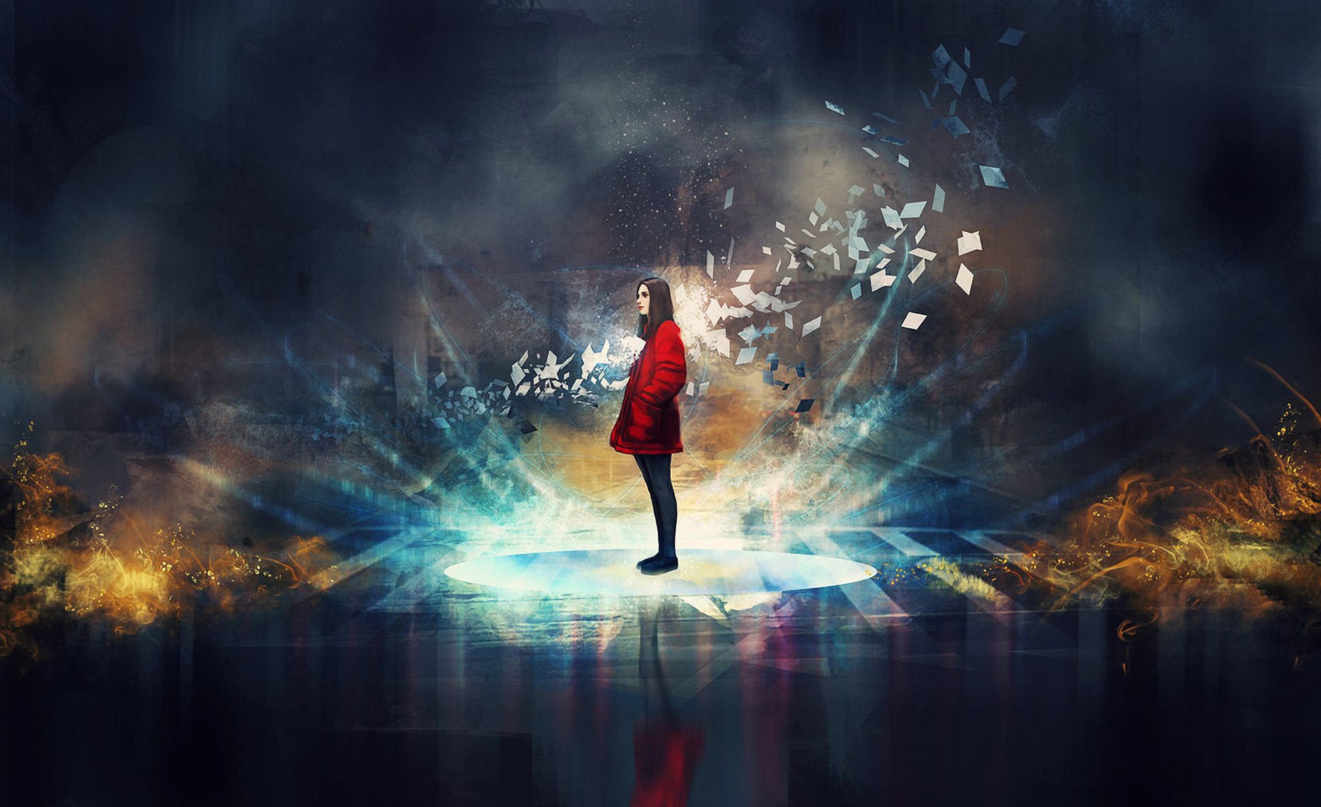 Download Woman Artistic HD Wallpaper by Fernanda Suarez