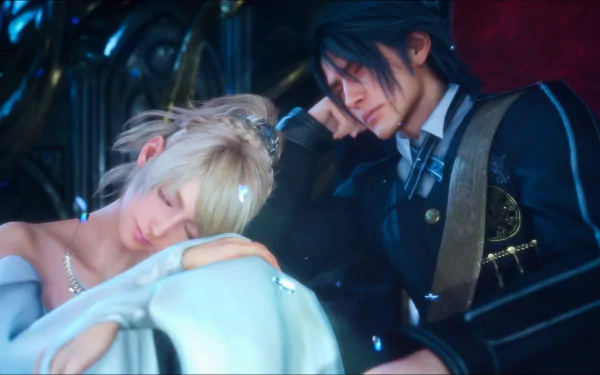 Lunafreya Nox Fleuret Noctis Lucis Caelum video game Final Fantasy XV HD Desktop Wallpaper | Background Image