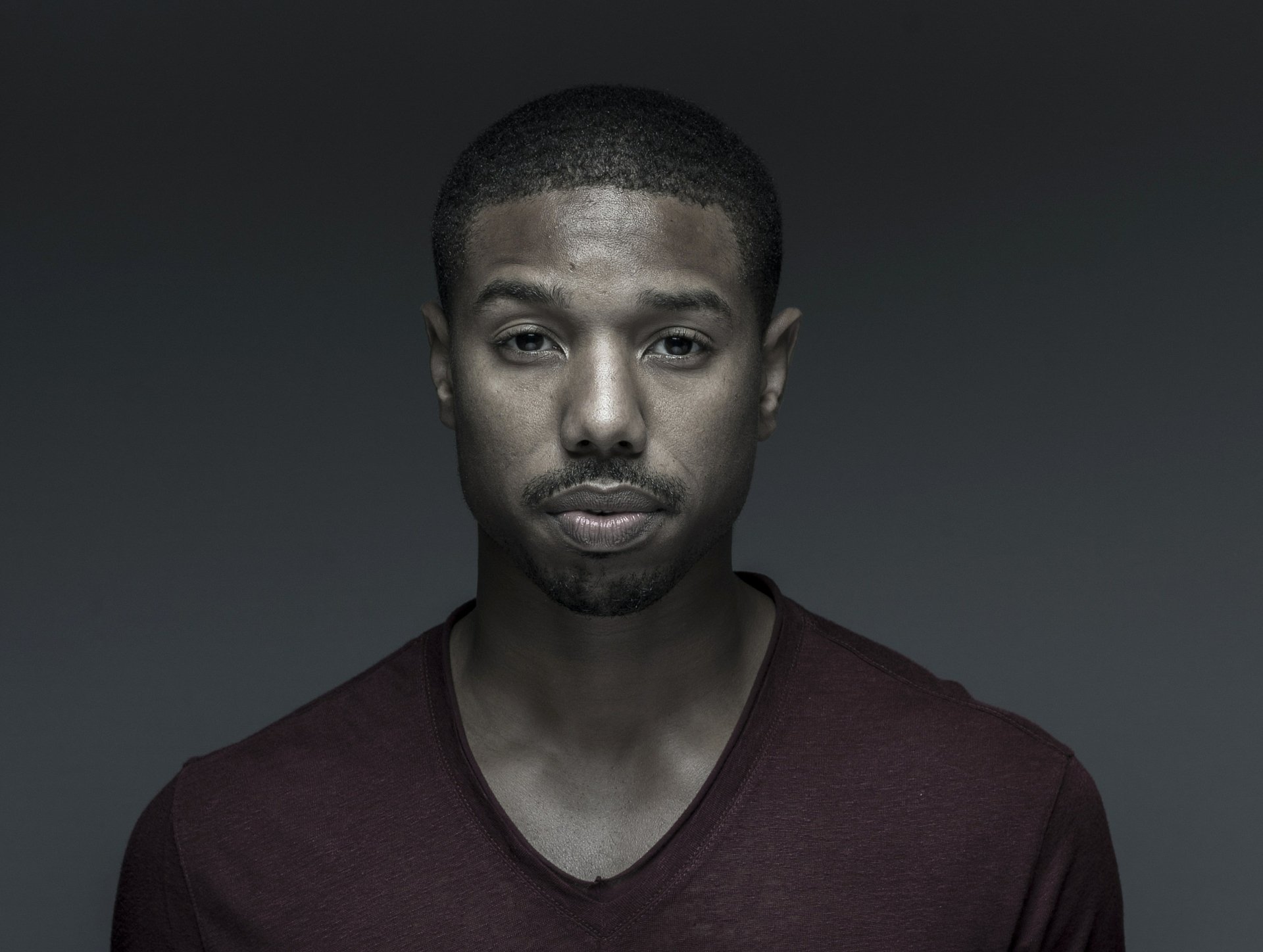 Download American Actor Celebrity Michael B. Jordan  HD Wallpaper