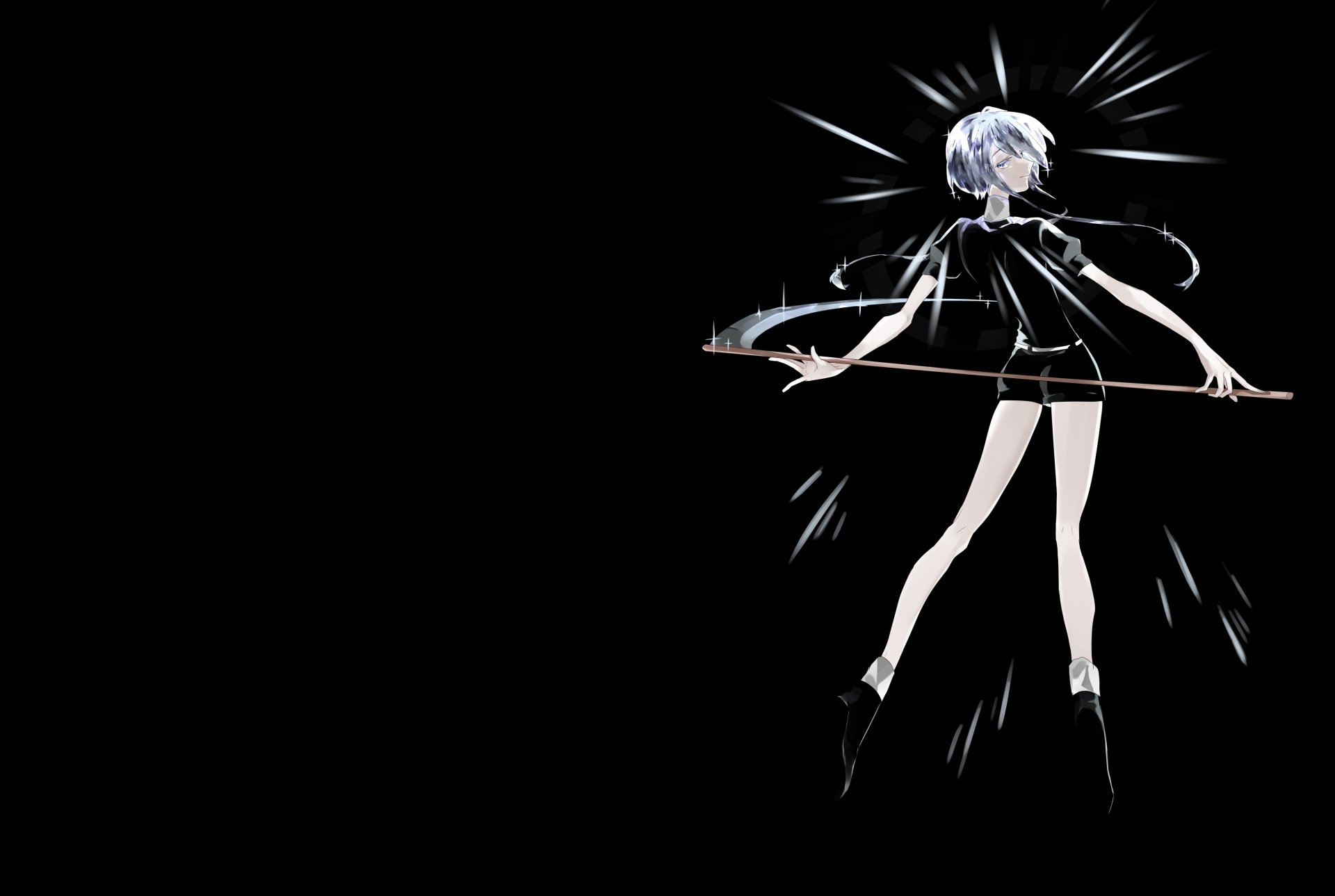 Download Diamond (Land Of The Lustrous) Anime Land Of The Lustrous 4k Ultra HD Wallpaper by シナ兼羽屑