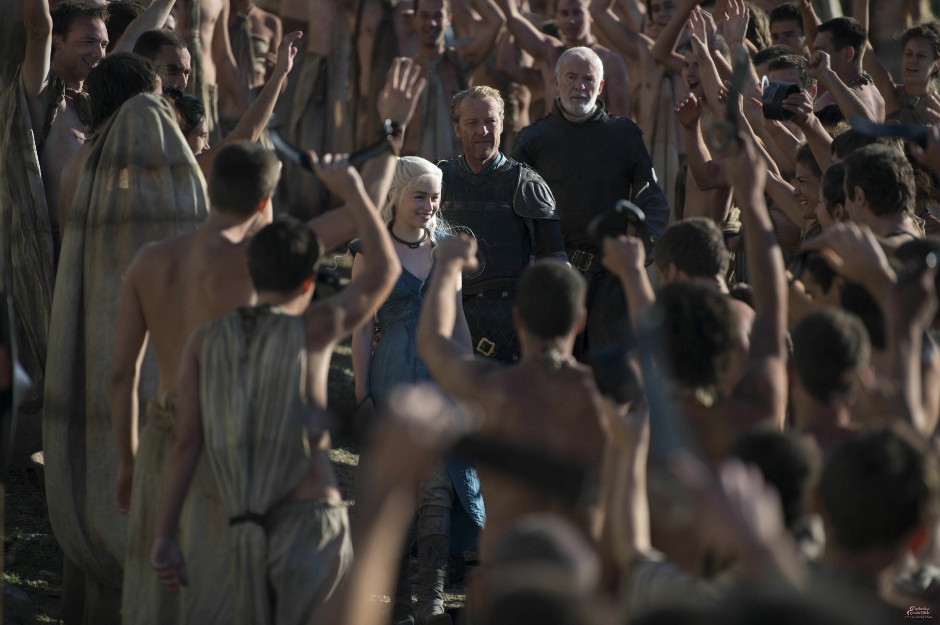 Download Meereen (Game Of Thrones) Barristan Selmy Jorah Mormont Daenerys Targaryen TV Show Game Of Thrones HD Wallpaper