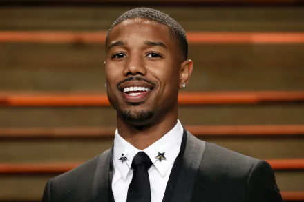 American actor Celebrity Michael B. Jordan HD Desktop Wallpaper | Background Image