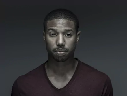 American actor Celebrity Michael B. Jordan HD Desktop Wallpaper | Background Image