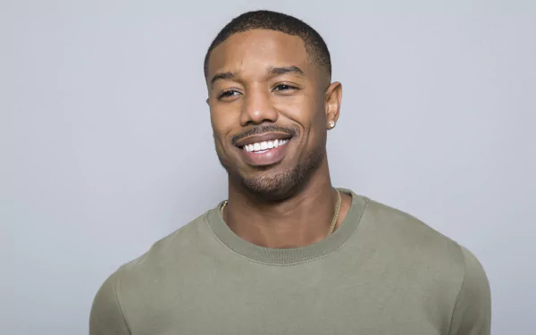 smile American actor Celebrity Michael B. Jordan HD Desktop Wallpaper | Background Image
