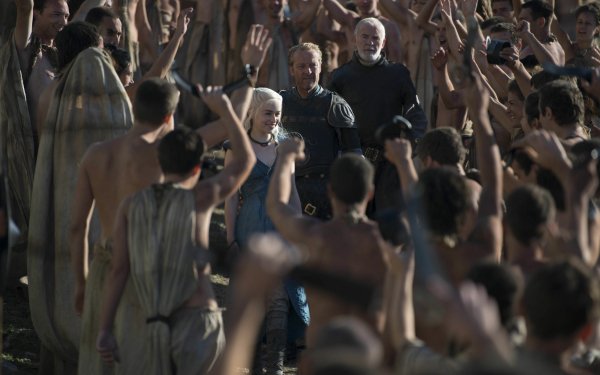 TV Show Game Of Thrones Daenerys Targaryen Jorah Mormont Barristan Selmy Meereen HD Wallpaper | Background Image