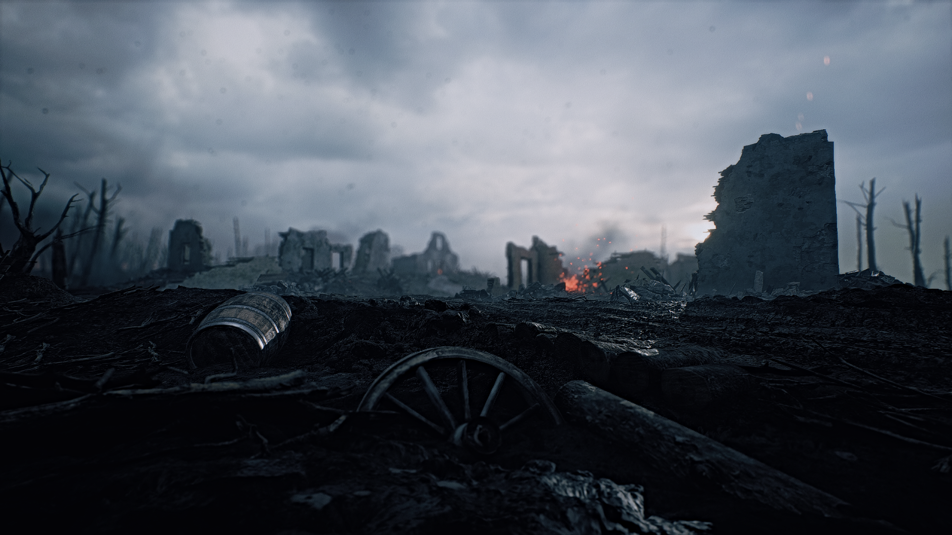 Download Mud Destruction Video Game Battlefield 1 HD Wallpaper by FLX-II